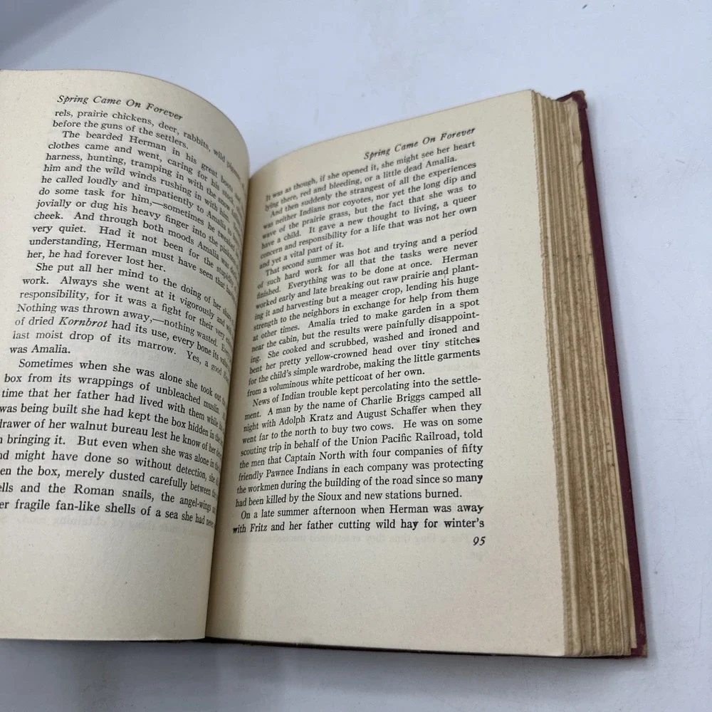 Spring Came On Forever‎ By Bess Steeter Aldrich Harcover 1935 Sun Dial Press